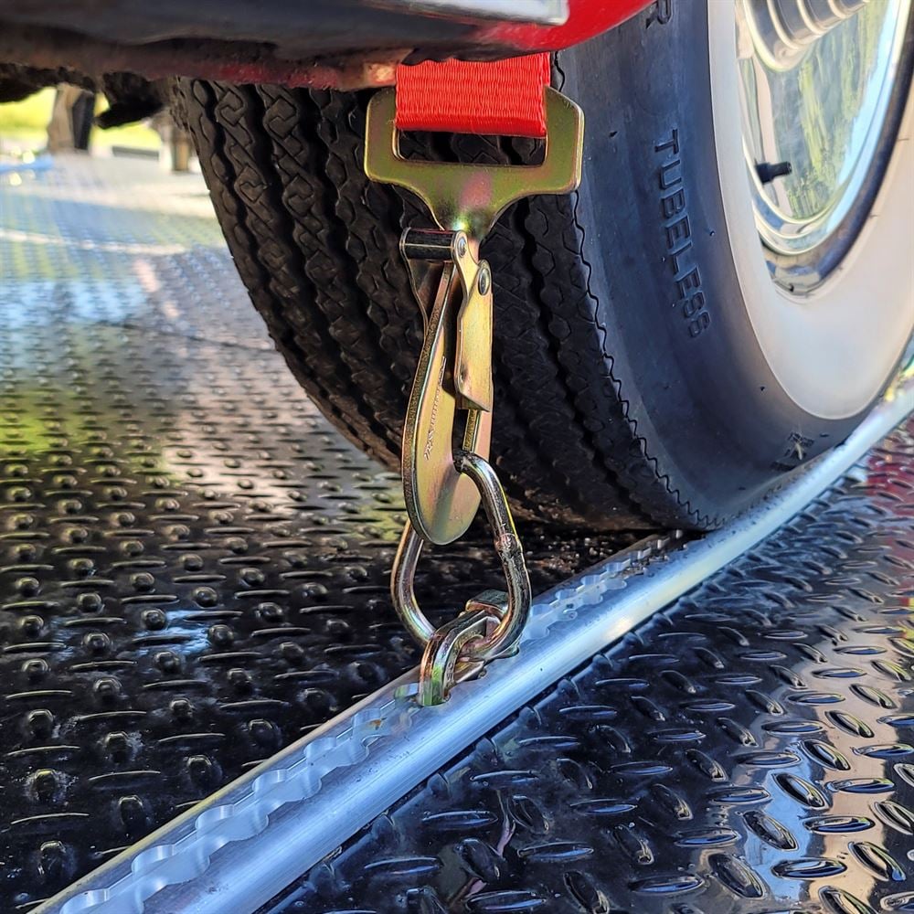 Mac's Tie Downs Double Stud Pear-Shaped Ring