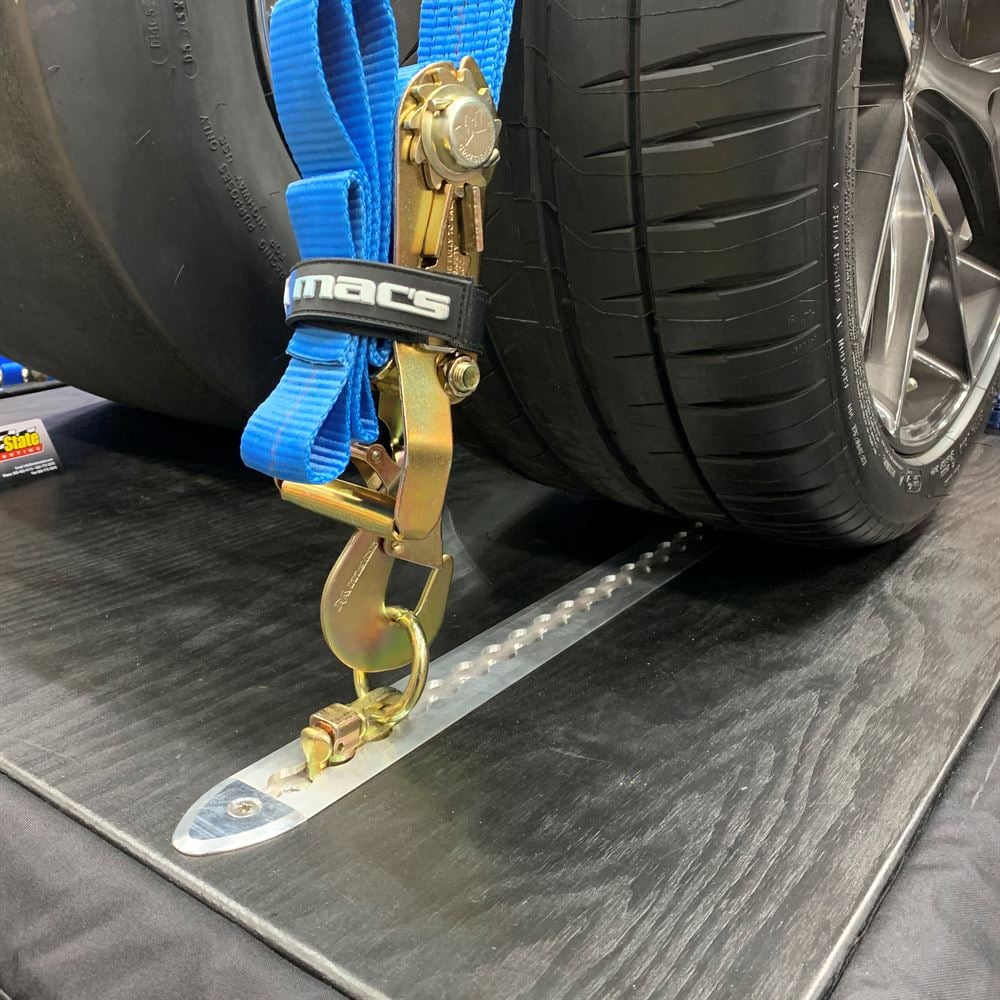 Mac's Tie Downs VersaTie Recess-Mounted Track Kit with Flanged Edge - Series 4