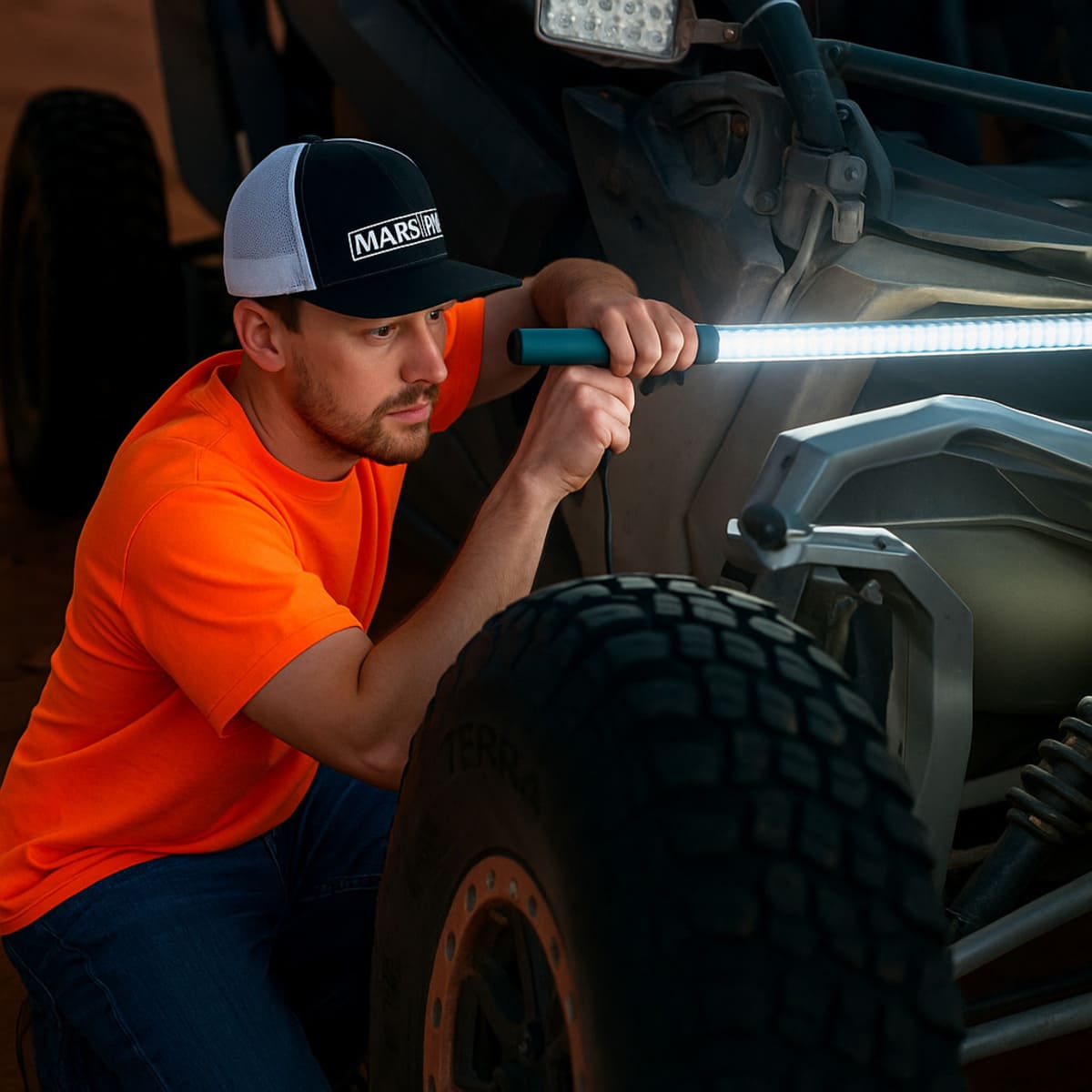 Marshin Whips 16ft Lead for Work Light Whip