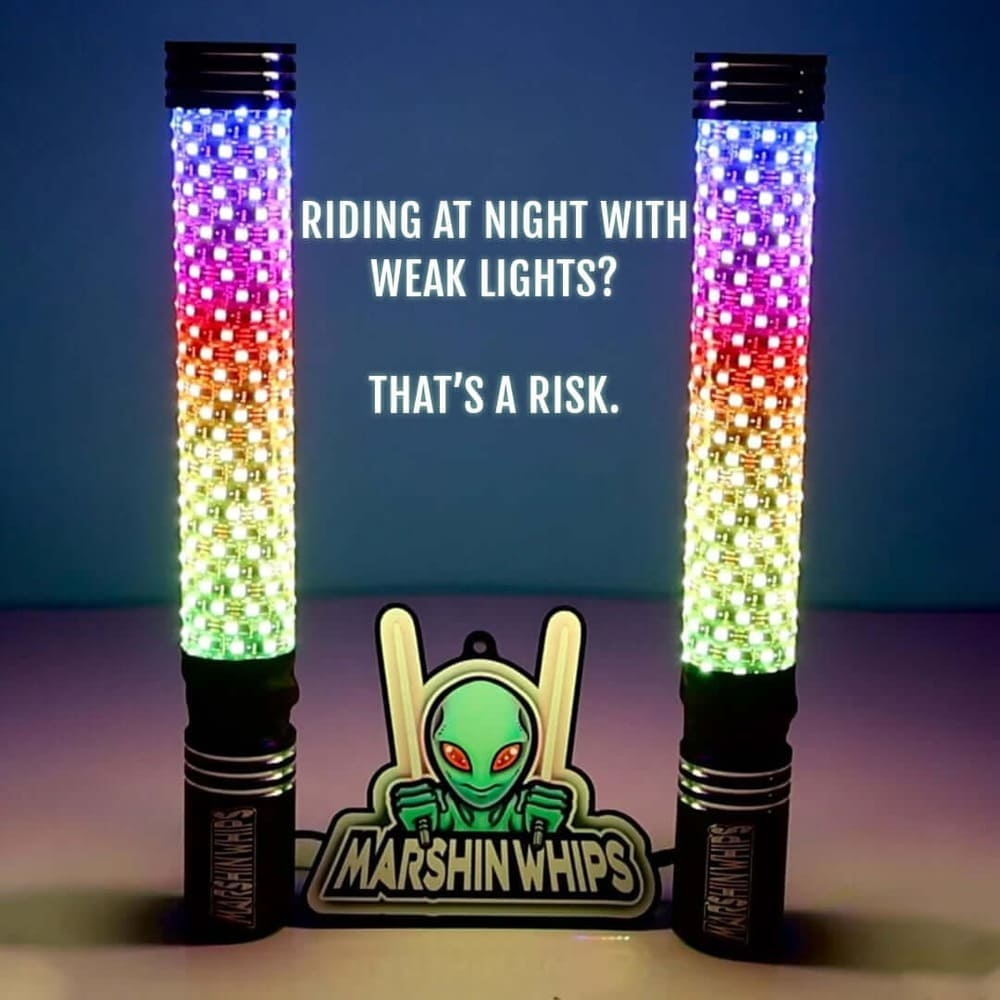 Marshin Whips RGB3 Big Moe’s Magnetic Mount Off-Road Light