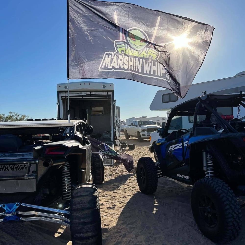 Marshin Whips Single Day Large Whip Flag