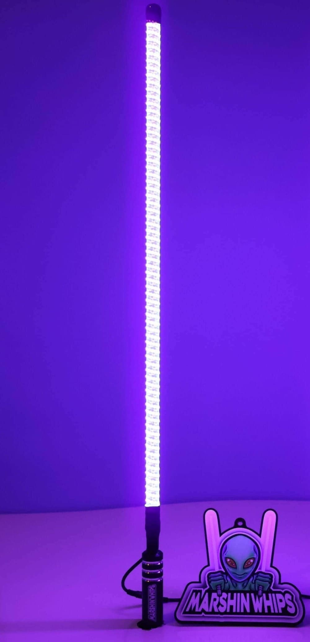 Marshin Whips V2 Black Out Single Whip