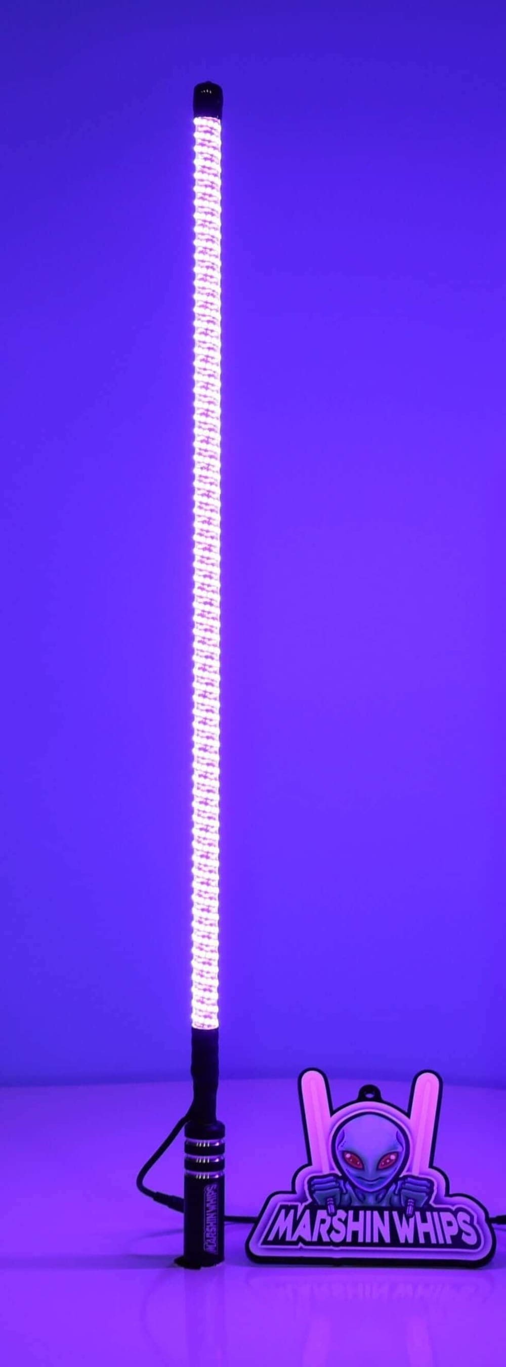 Marshin Whips V2 Black Out Single Whip