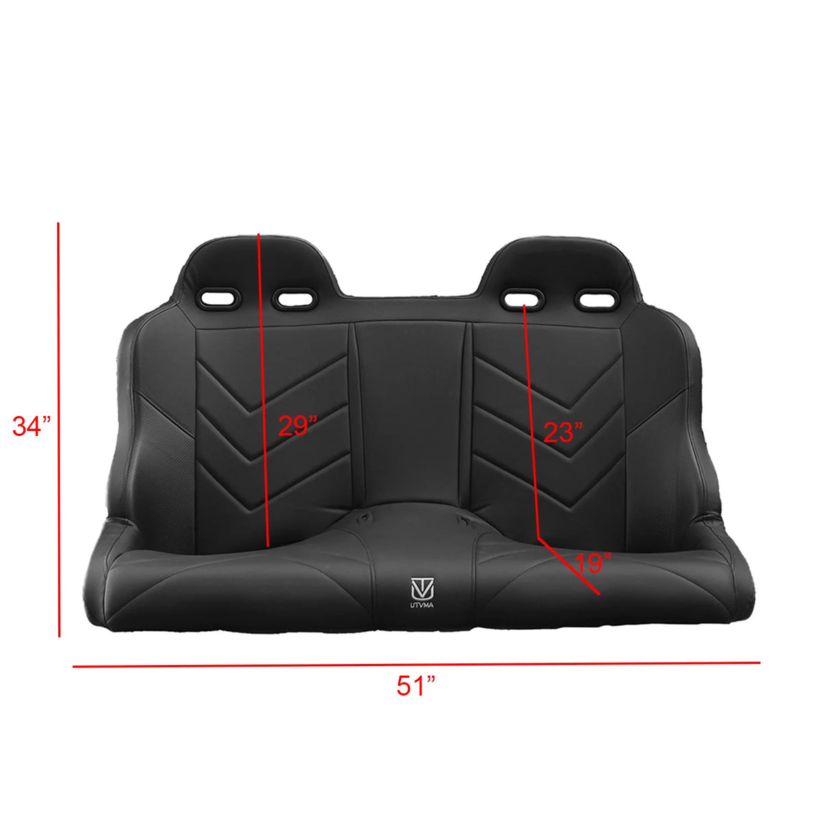 UTVMA Can-Am Maverick X3 Max Bench Seat