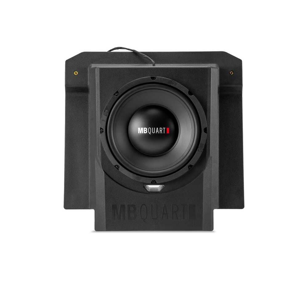 MB Quart '24+ Can-Am Maverick R 10" Tuned Under Seat Sealed Subwoofer Enclosure