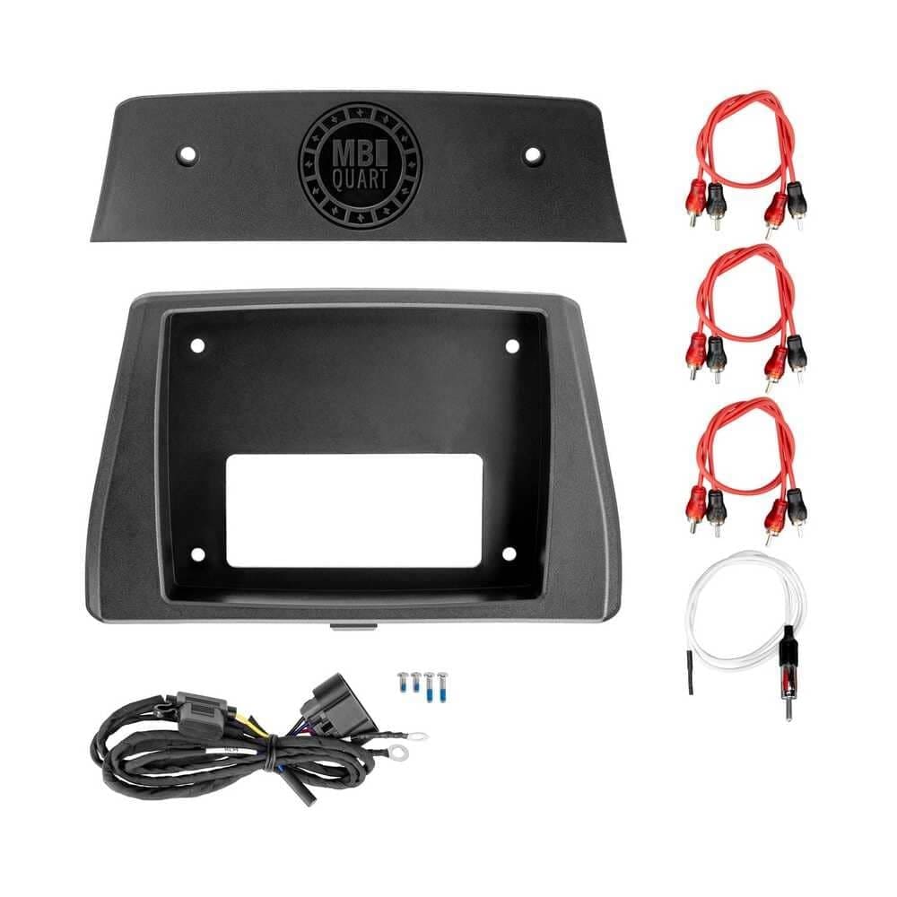 MB Quart '24+ Can-Am Maverick R Tuned GMR-7V1.2 Source Unit Dash Installation Kit