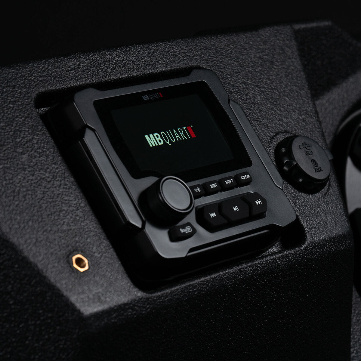 MB Quart Can-Am Defender D-STG4A-1 320-Watt Stage 4 Tuned Four Speaker Visor Audio System