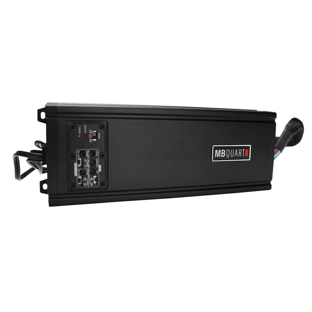 MB Quart Discus 500 Watt Waterproof 5 Channel Amplifier w/ Bass Remote