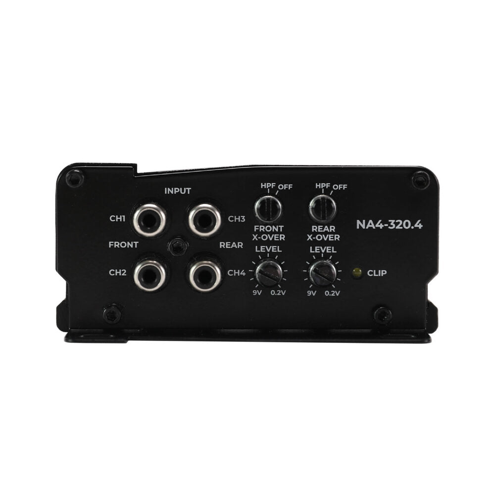 MB Quart Nautic 320-Watt Waterproof 4-Channel Powersports Amplifier