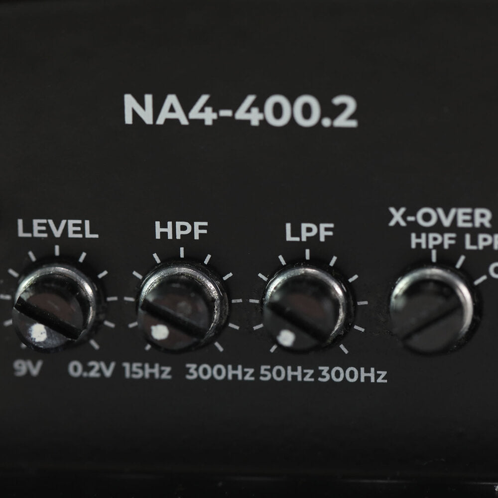 MB Quart Nautic 400-Watt Waterproof 2RC-Channel Powersports Amplifier