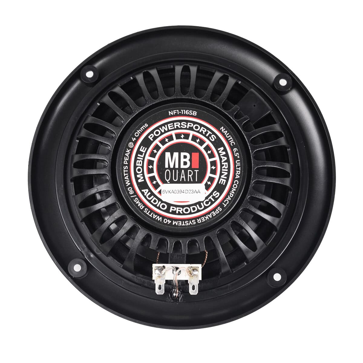 MB Quart NF1-116SB Nautic 6.5 Inch Ultra Compact Speakers