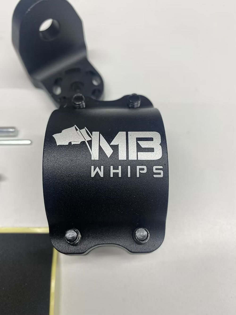 MB Whips Adjustable Whip Mount - 1.5” to 2”