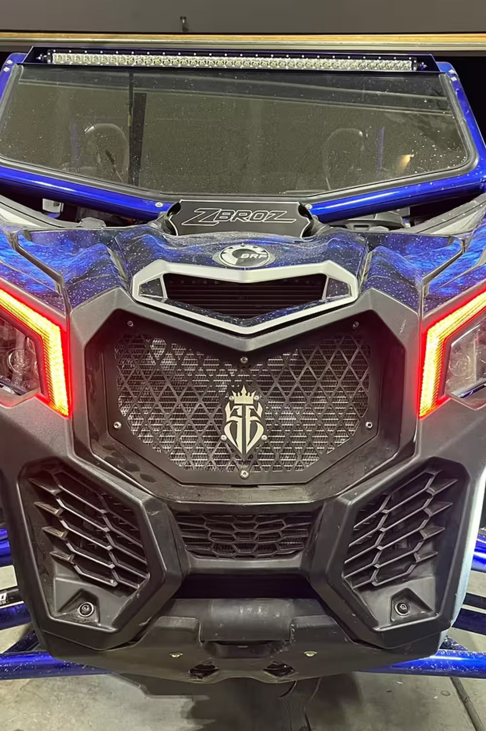 MB Whips Can-Am Maverick X3 Multicolor Brow Lights w/Turn Signals