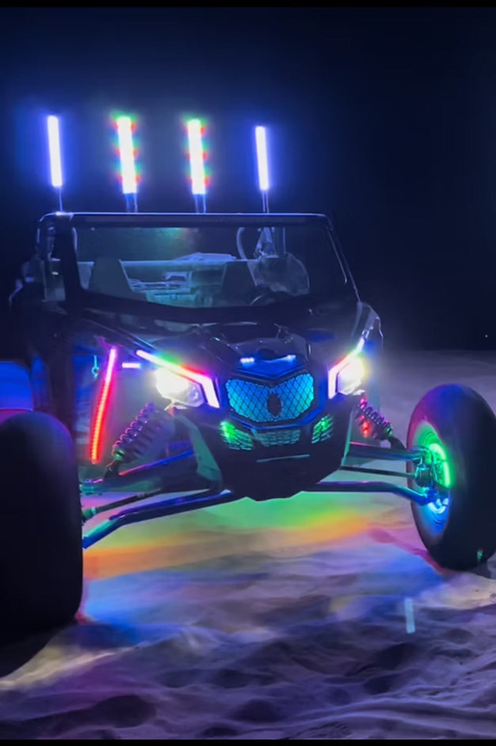 MB Whips Can-Am Maverick X3 Street Legal Kit With Brow Light