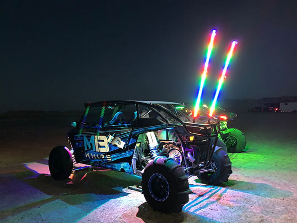 MB Whips Flash Whip - Pair