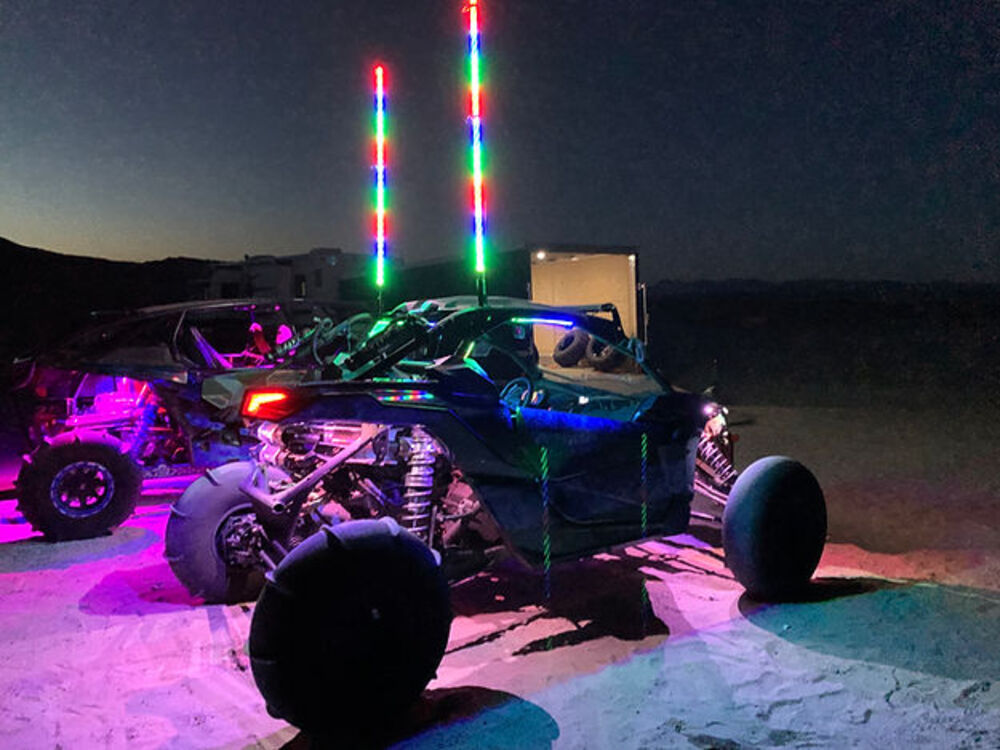 MB Whips Flash Whip - Pair