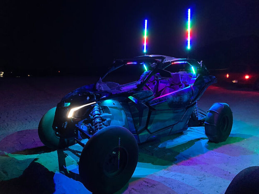 MB Whips Flash Whip - Pair