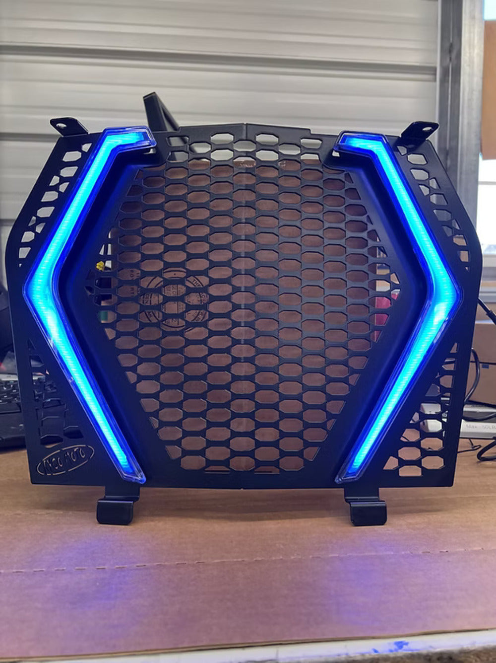 MB Whips Kawasaki Teryx KRX Fangs With Grille Mount