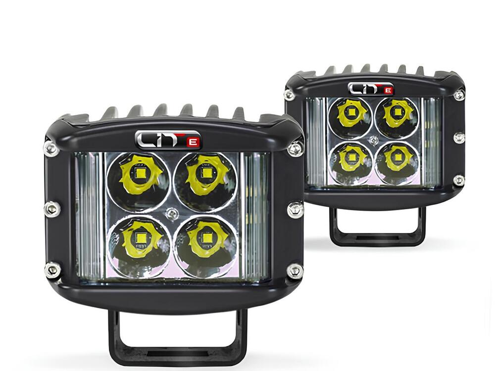 MB Whips LIT LED Wide Shot Pod - Pair