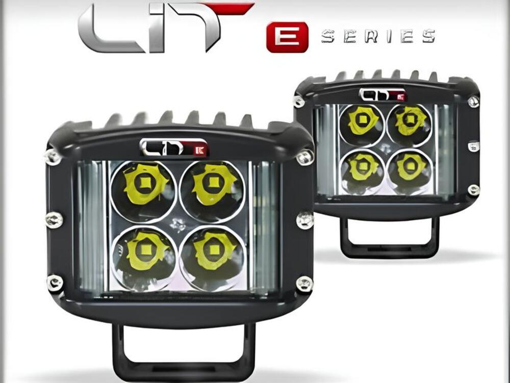 MB Whips LIT LED Wide Shot Pod - Pair