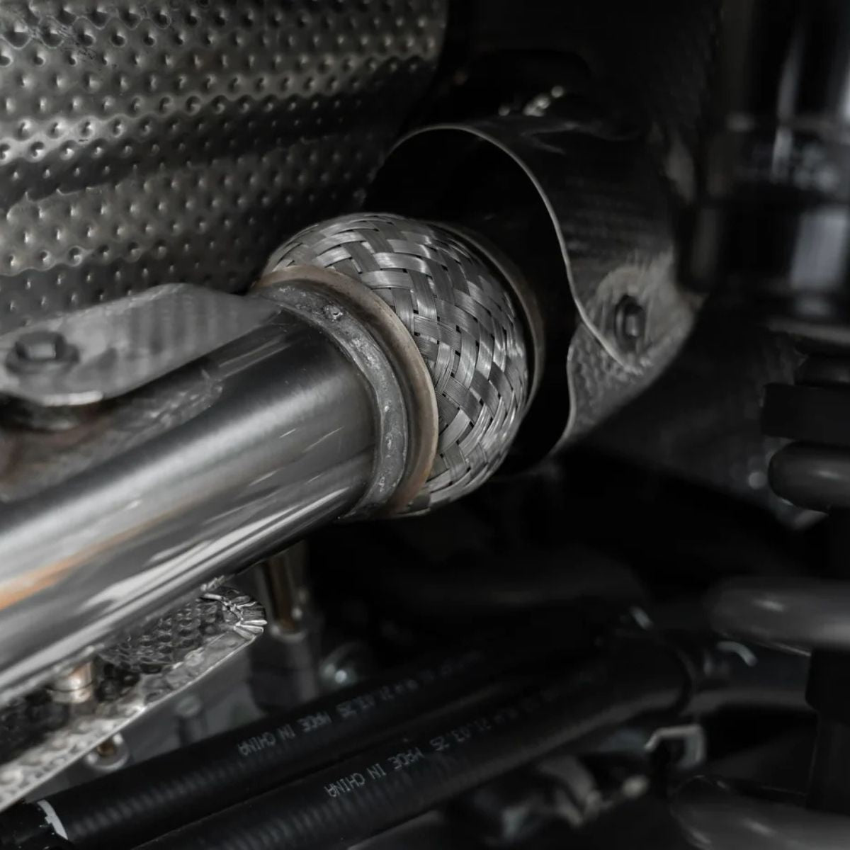 MBRP '16-'21 Polaris RZR XP Turbo/Turbo S Aggressive Performance Series Front Pipe Exhaust