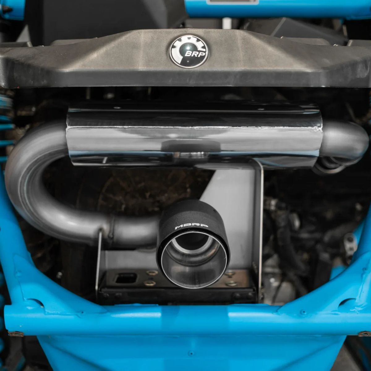MBRP '17-'26 Can-Am Maverick X3 Aggressive Performance Series Chambered Core Slip-on Exhaust