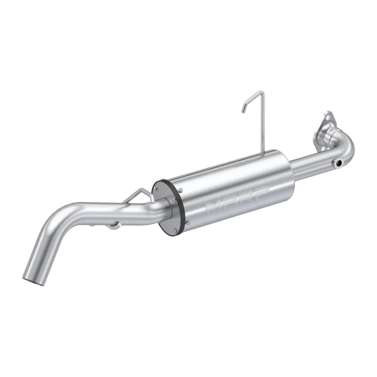 MBRP '18-'26 Polaris Ranger XP 1000/Crew Aggressive Performance Series Chambered Core Slip-On Exhaust
