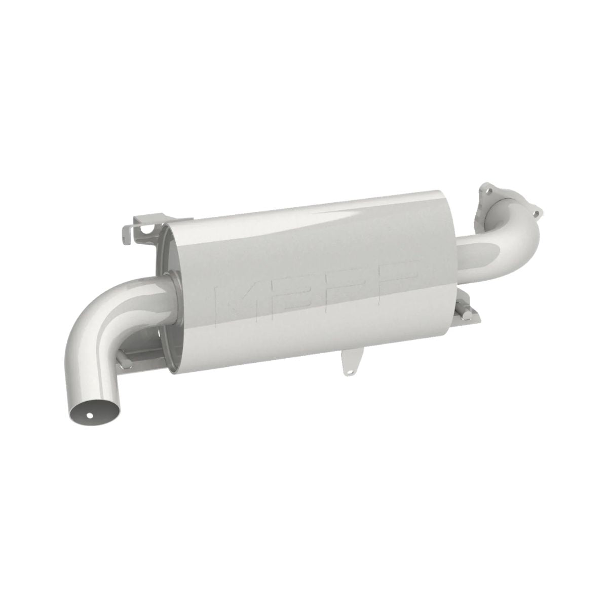 MBRP '20-'26 Polaris RZR Turbo R/Pro XP/S Moderate Sport Series Chambered Core Slip-On Exhaust
