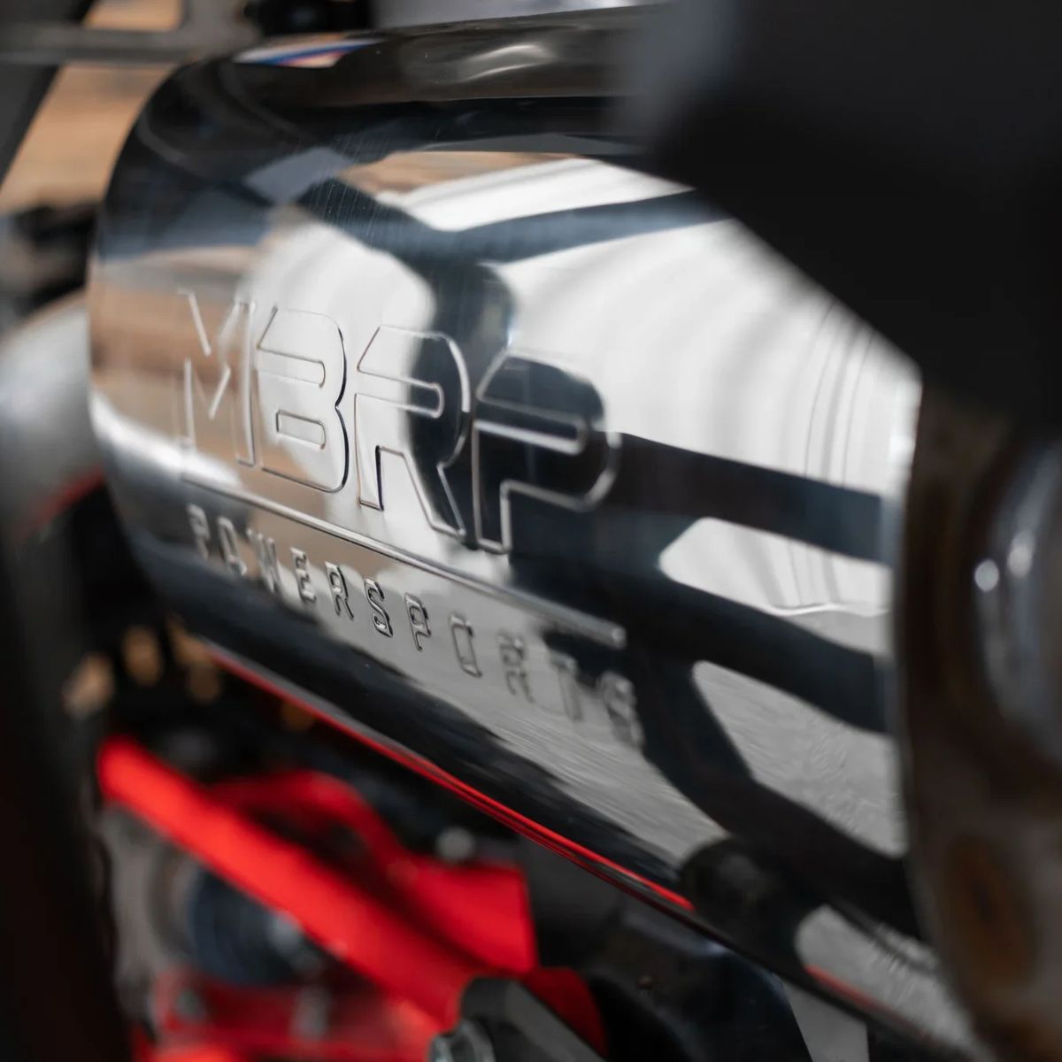 MBRP '20-'26 Polaris RZR Turbo R/Pro XP/S Moderate Sport Series Chambered Core Slip-On Exhaust