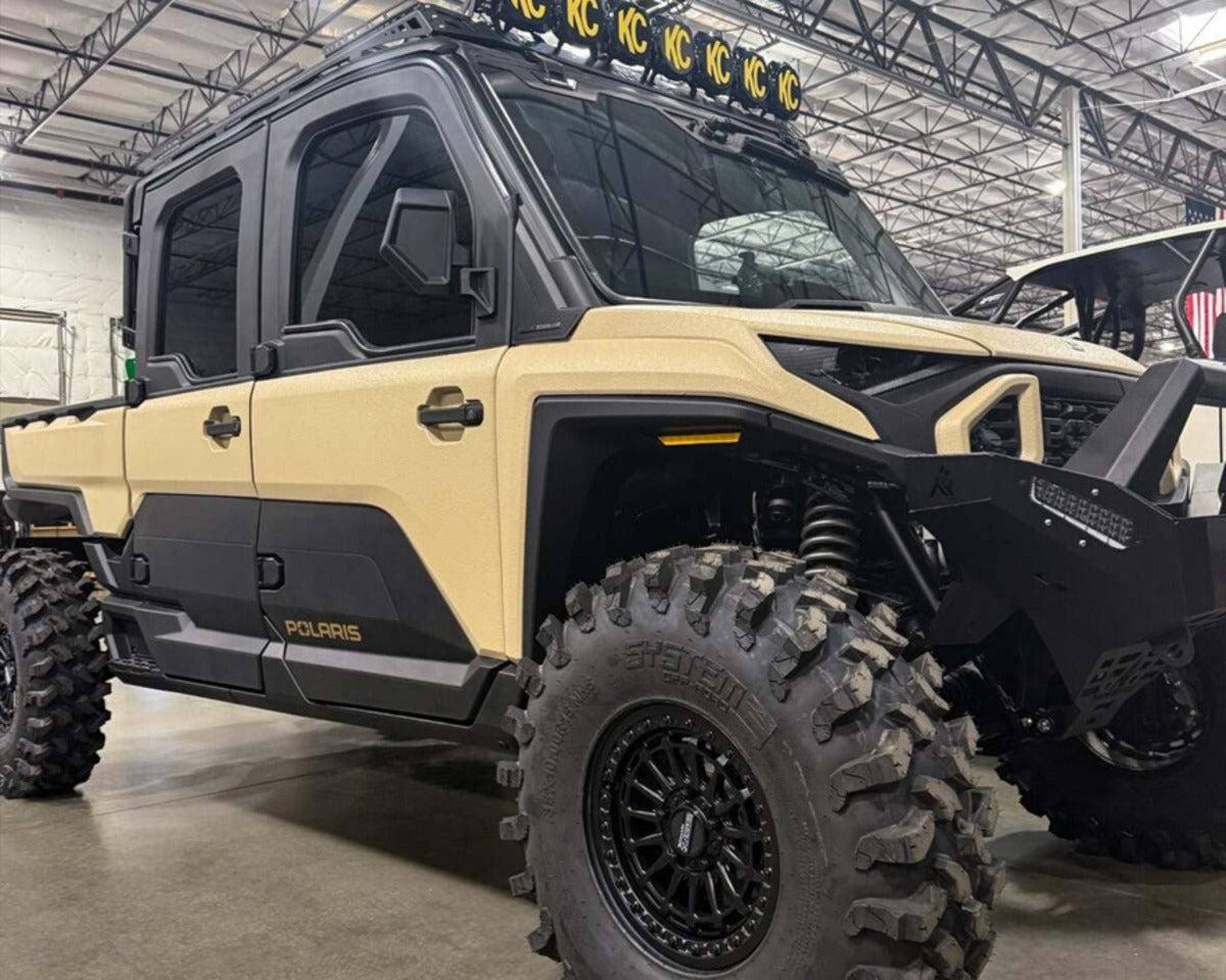 MetalFX Delta R UTV Beadlock Wheel Kit - Satin Black