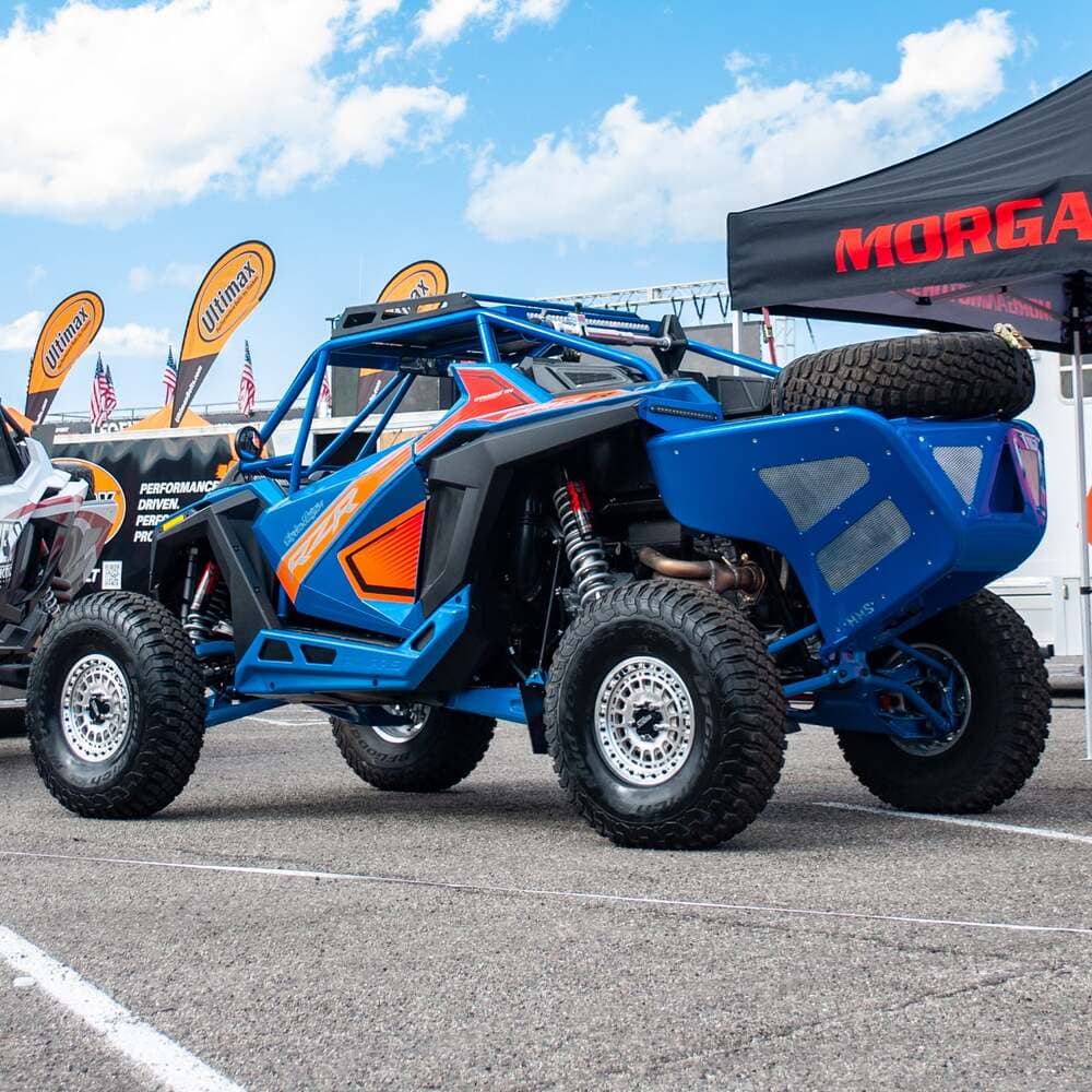 MetalFX Hitman R UTV Beadlock 5-Lug Wheel Kit - Raw