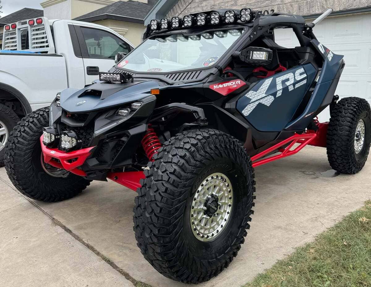 MetalFX Outlaw 6R UTV Beadlock Wheel Kit - Raw