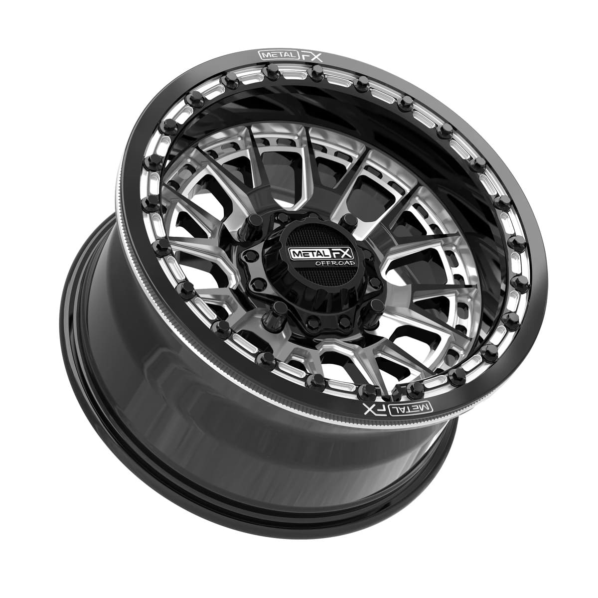 MetalFX Slayer Beadlock - Gloss Black Contrast Cut