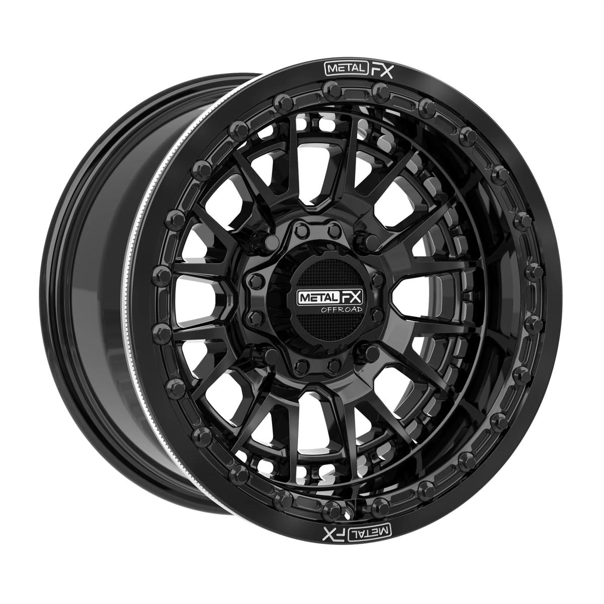 MetalFX Slayer Beadlock - Gloss Black