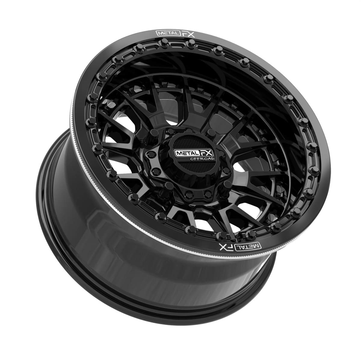MetalFX Slayer Beadlock - Gloss Black