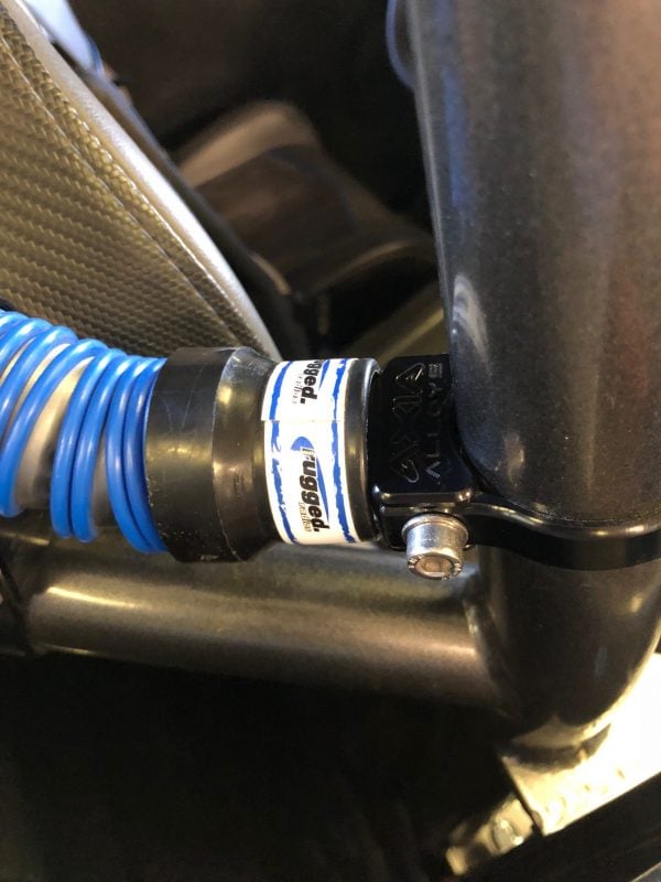 Axia Alloys Helmet Race Air Pumper Hose Plug Mount