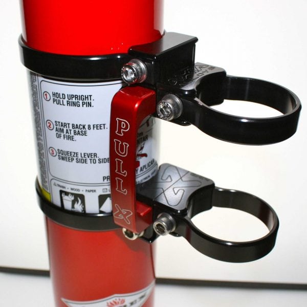 Axia Alloys Quick Release Fire Extinguisher Mount W/ 2.5LB Extinguisher