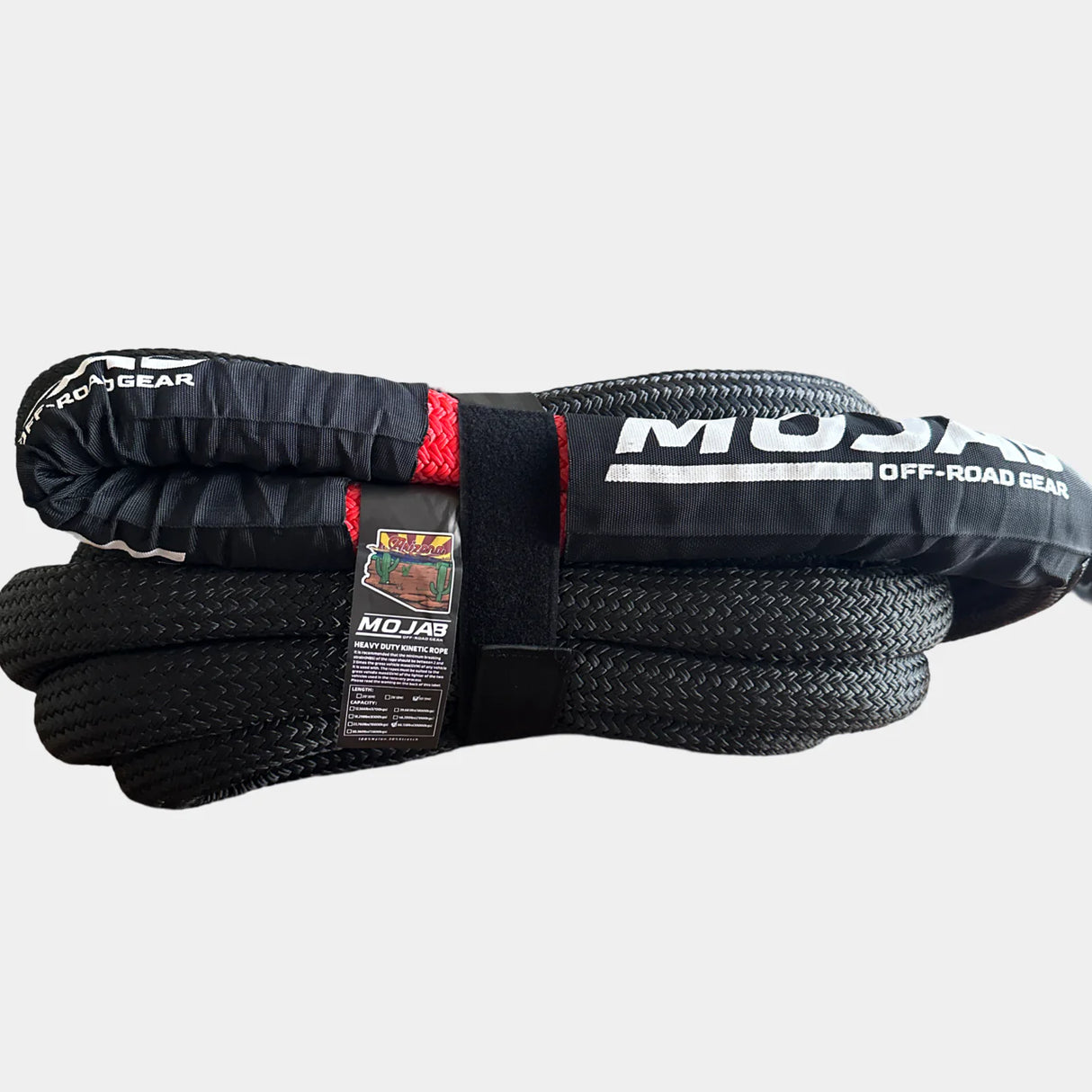Mojab Off-Road 1 1/2” x 30' Kinetic Rope W/Storage Bag