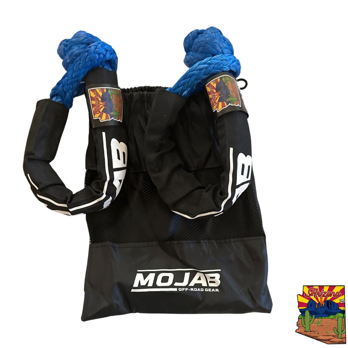 Mojab Off-Road 1/2'' x 22'' Set of 2 Soft Shackles W/sleeve & bag
