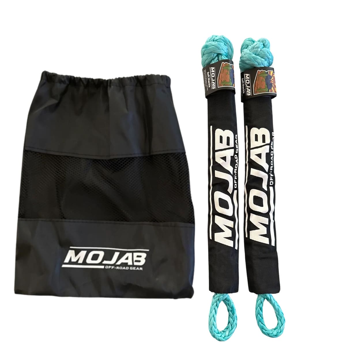Mojab Off-Road 1/2'' x 22'' Set of 2 Soft Shackles W/sleeve & bag