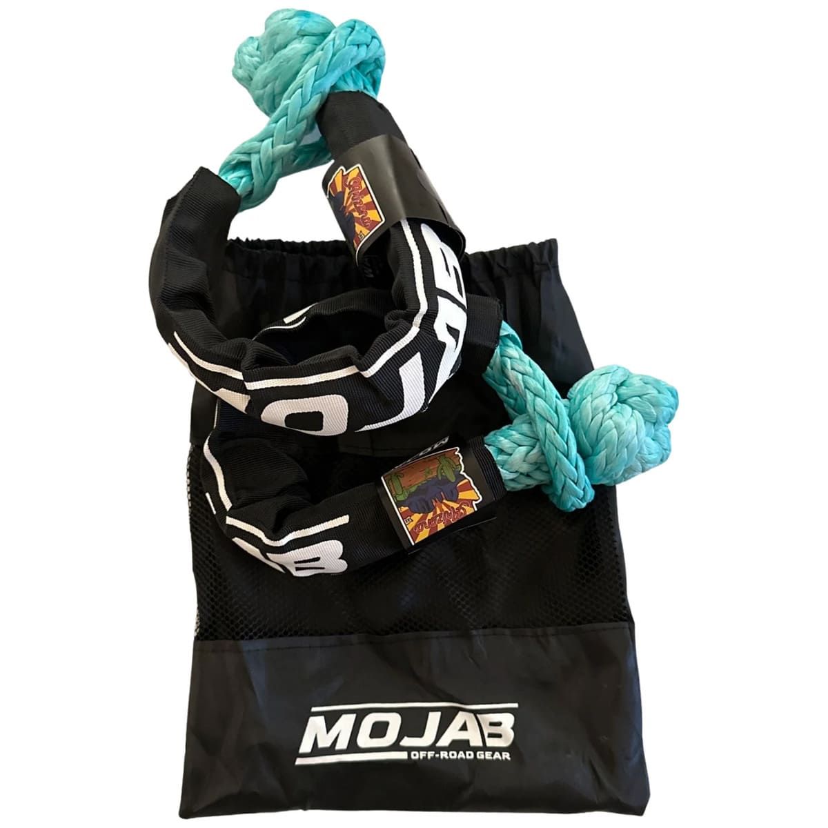 Mojab Off-Road 1/2'' x 22'' Set of 2 Soft Shackles W/sleeve & bag