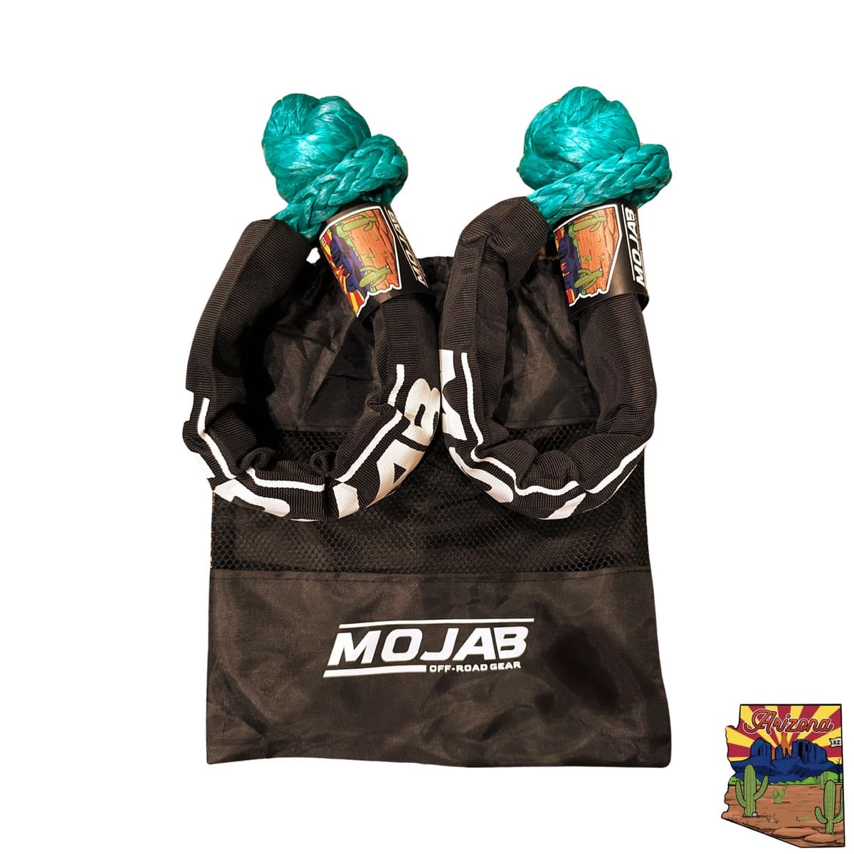 Mojab Off-Road 1/2'' x 22'' Set of 2 Soft Shackles W/sleeve & bag