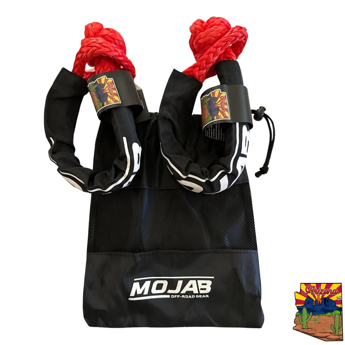 Mojab Off-Road 1/2'' x 22'' Set of 2 Soft Shackles W/sleeve & bag