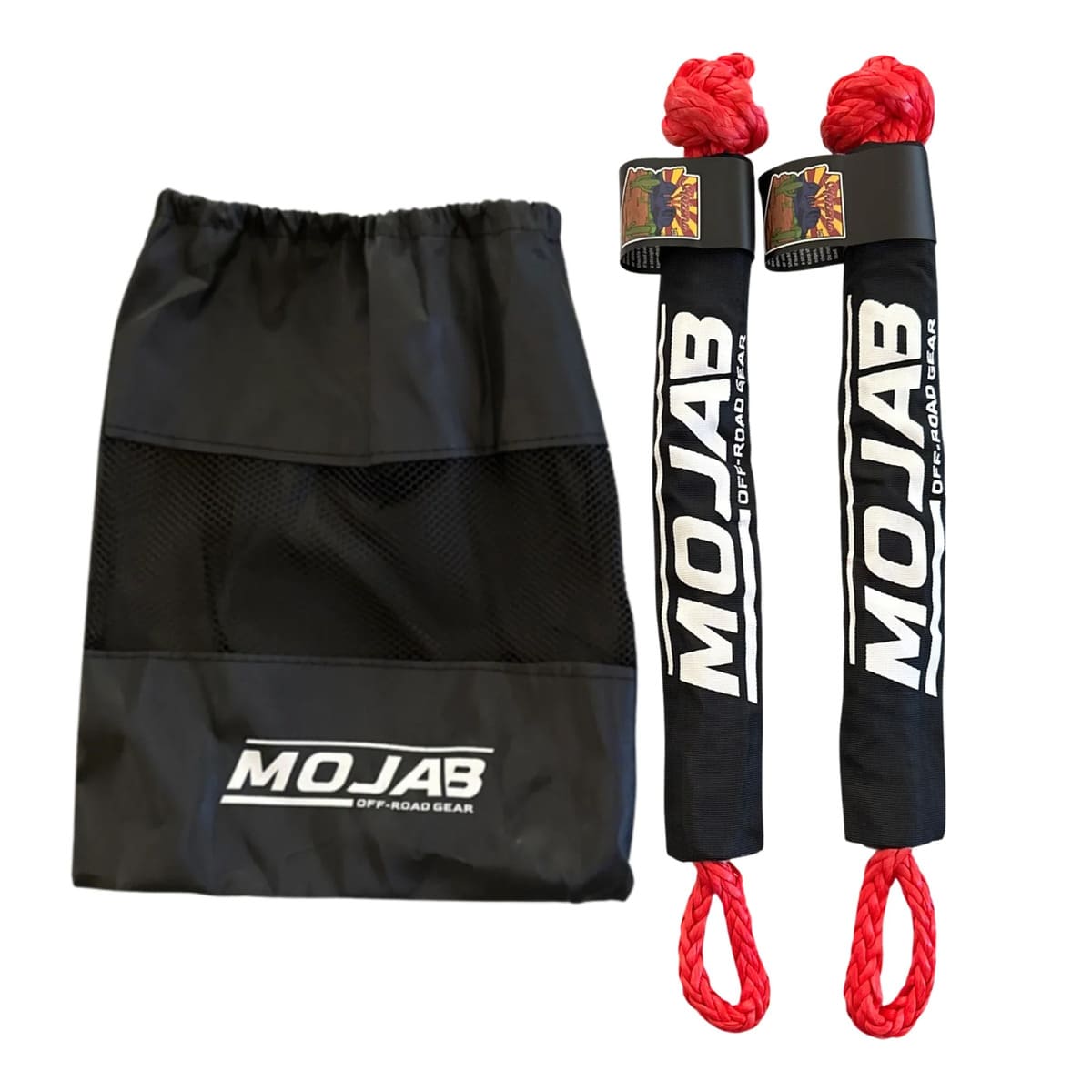 Mojab Off-Road 1/2'' x 22'' Set of 2 Soft Shackles W/sleeve & bag