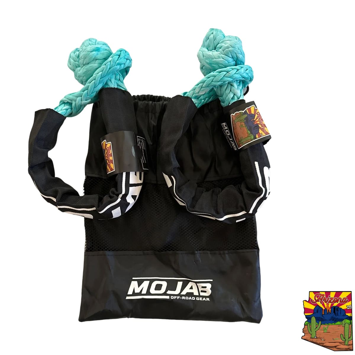Mojab Off-Road 1/2'' x 22'' Set of 2 Soft Shackles W/sleeve & bag