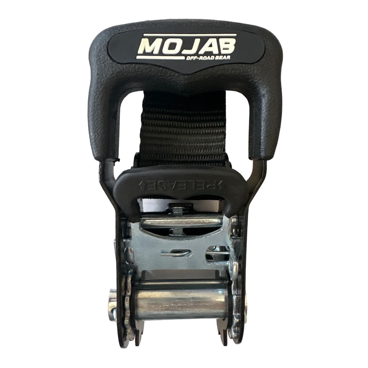 Mojab Off-Road 1.6" x 15' Ratchet Closed Hook Pack of 4 Tie-Down Set