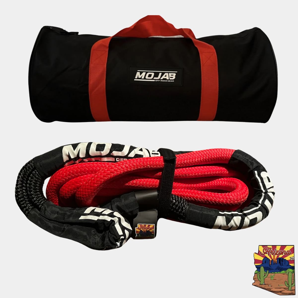 Mojab Off-Road 1” x 30' Kinetic Rope W/Storage Bag
