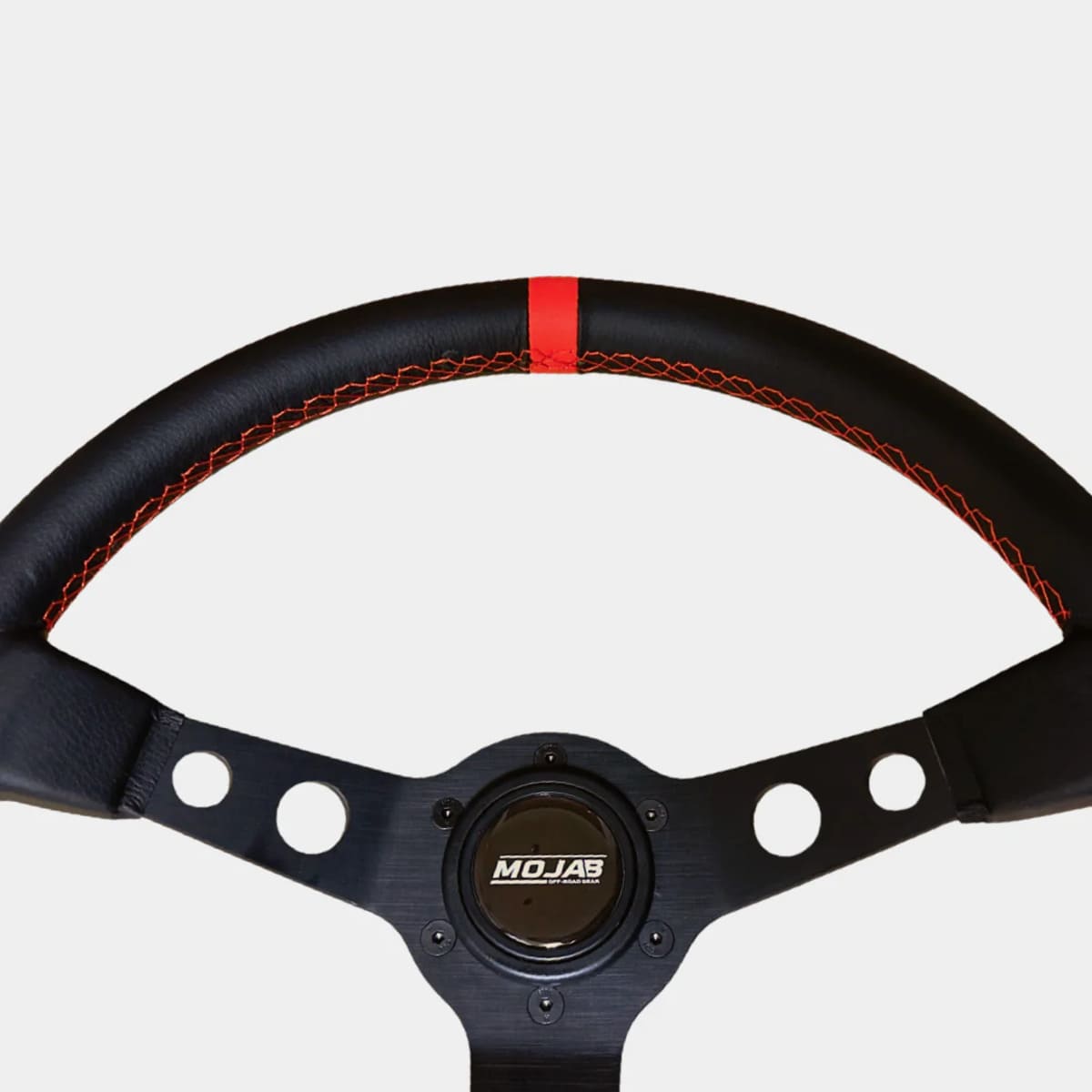 Mojab Off-Road 13.5" Deep Dish Leather/Suede Steering Wheel