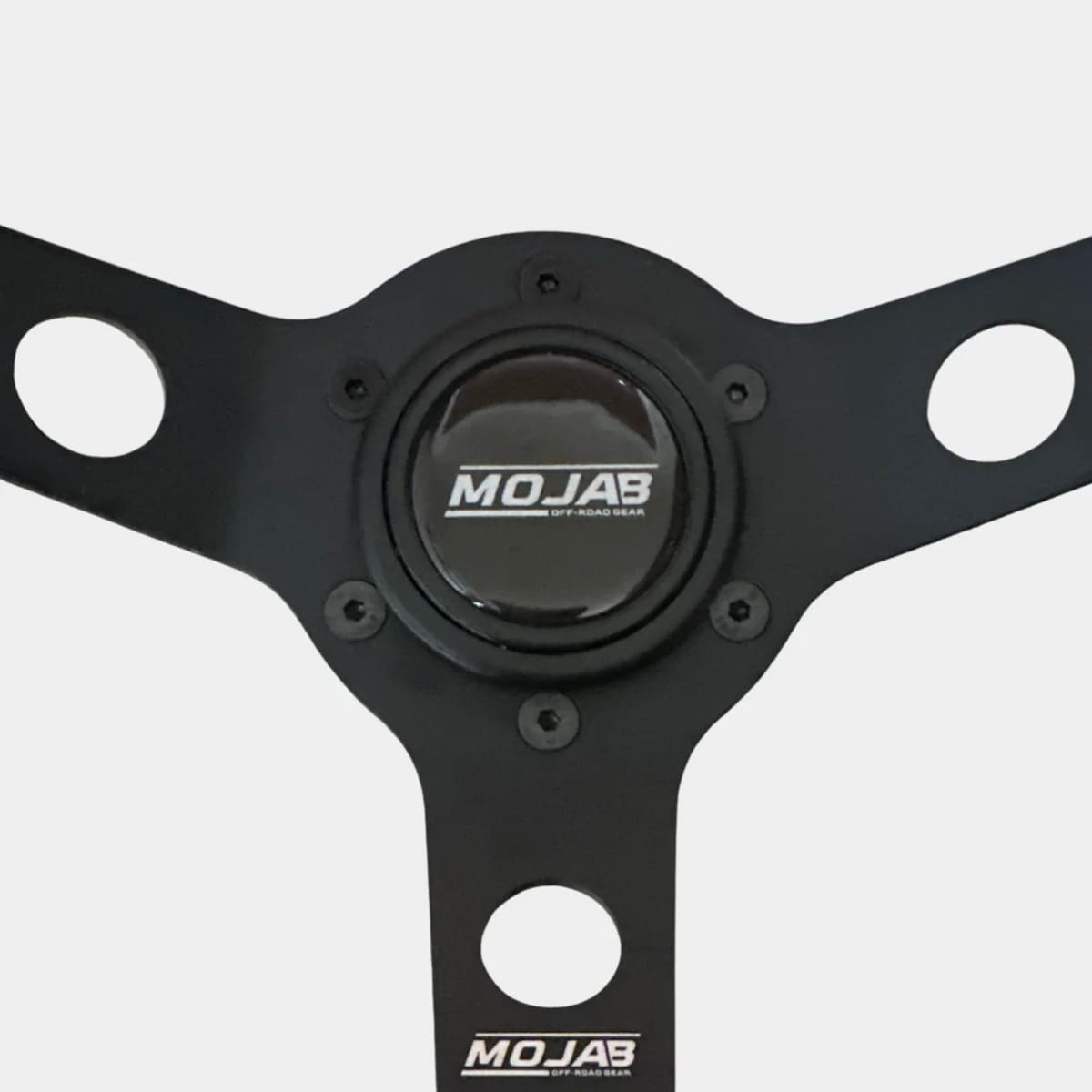 Mojab Off-Road 13.5" Deep Dish Leather/Suede Steering Wheel