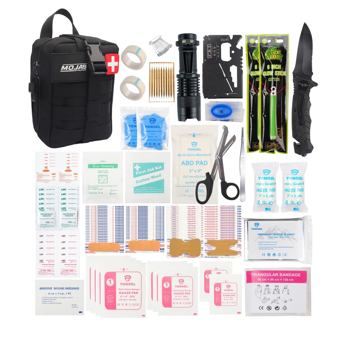 Mojab Off-Road 151 Pieces First Aid Kit